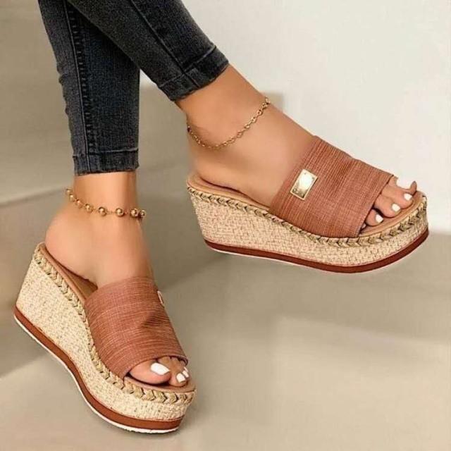 LM | Heels sandal thick bottom casual shoes