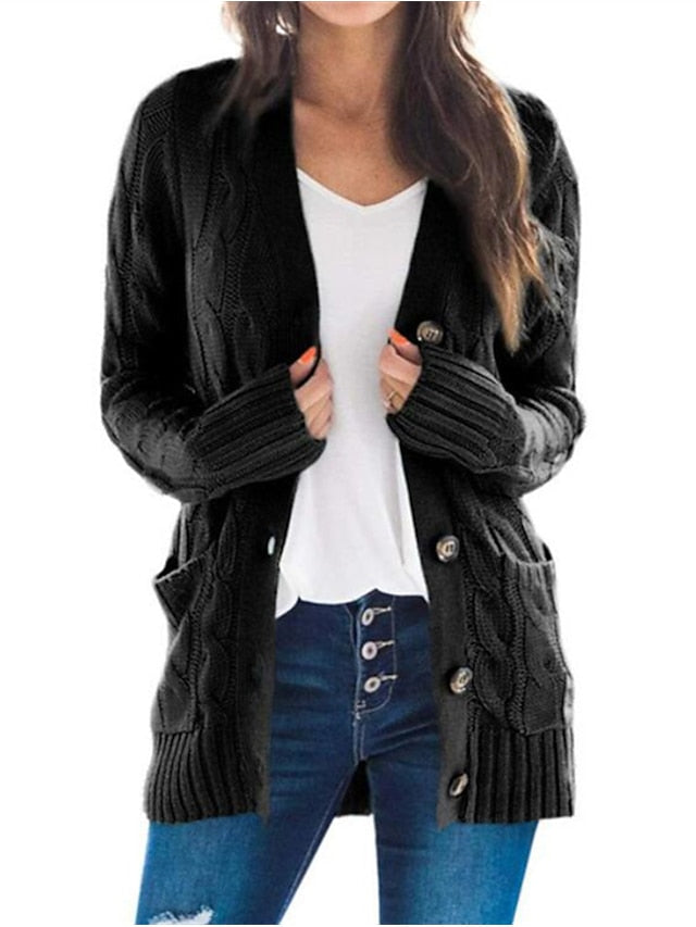 LM | Relaxed and timeless winter cardigan