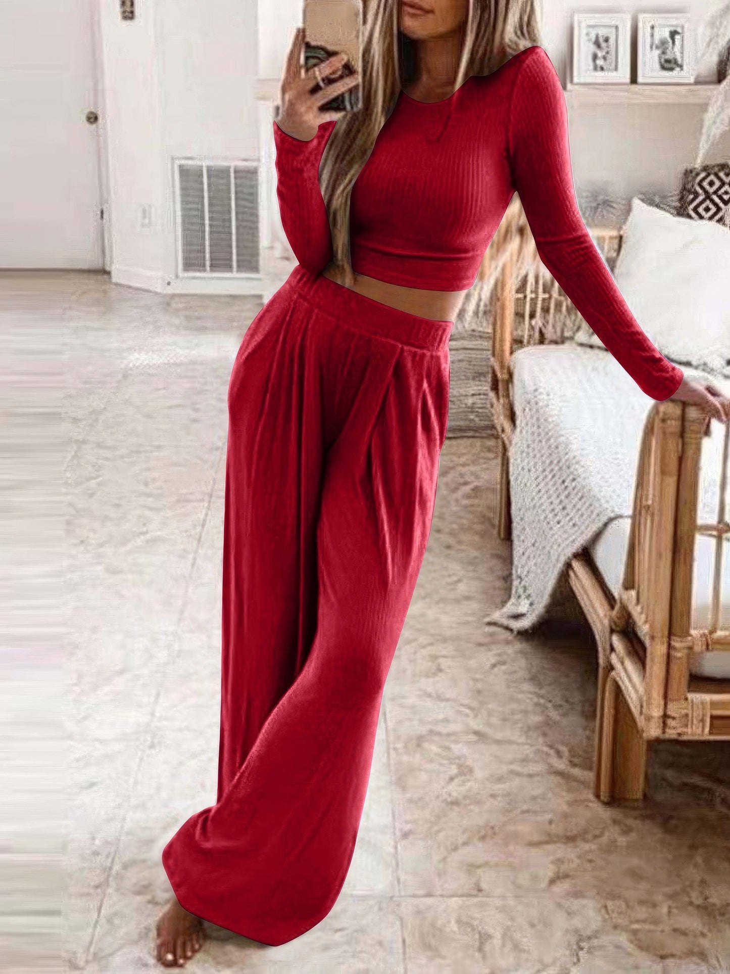 LM | Casual and comfortable winter top