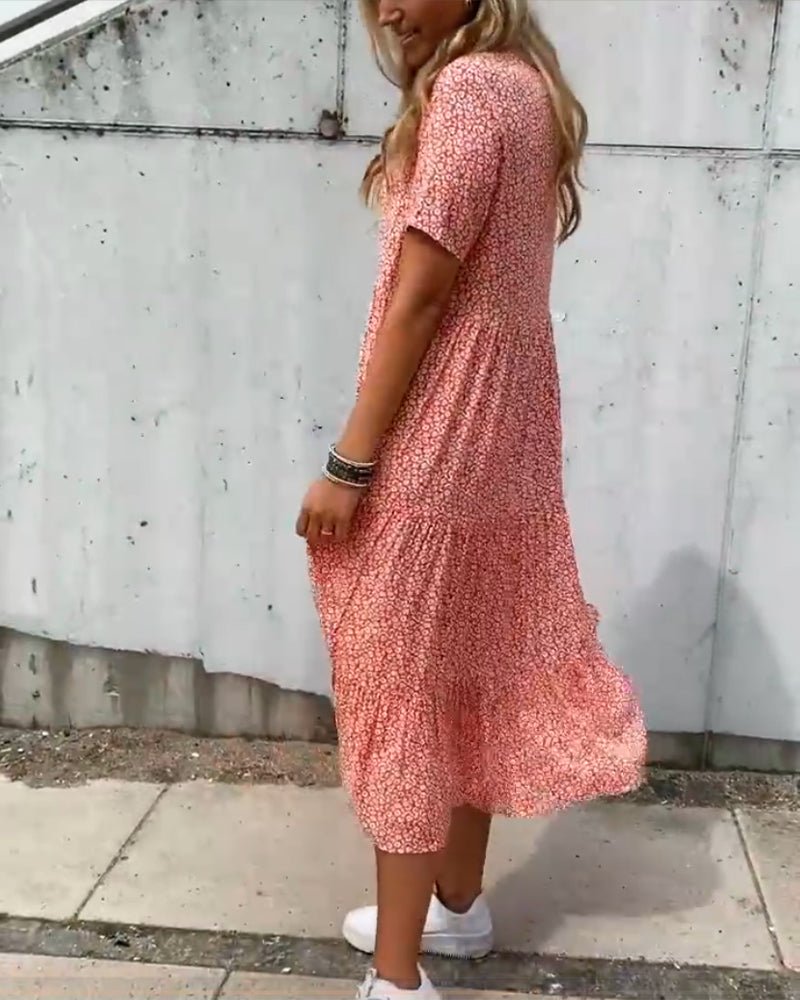 LM | Mira |Floral midi dress