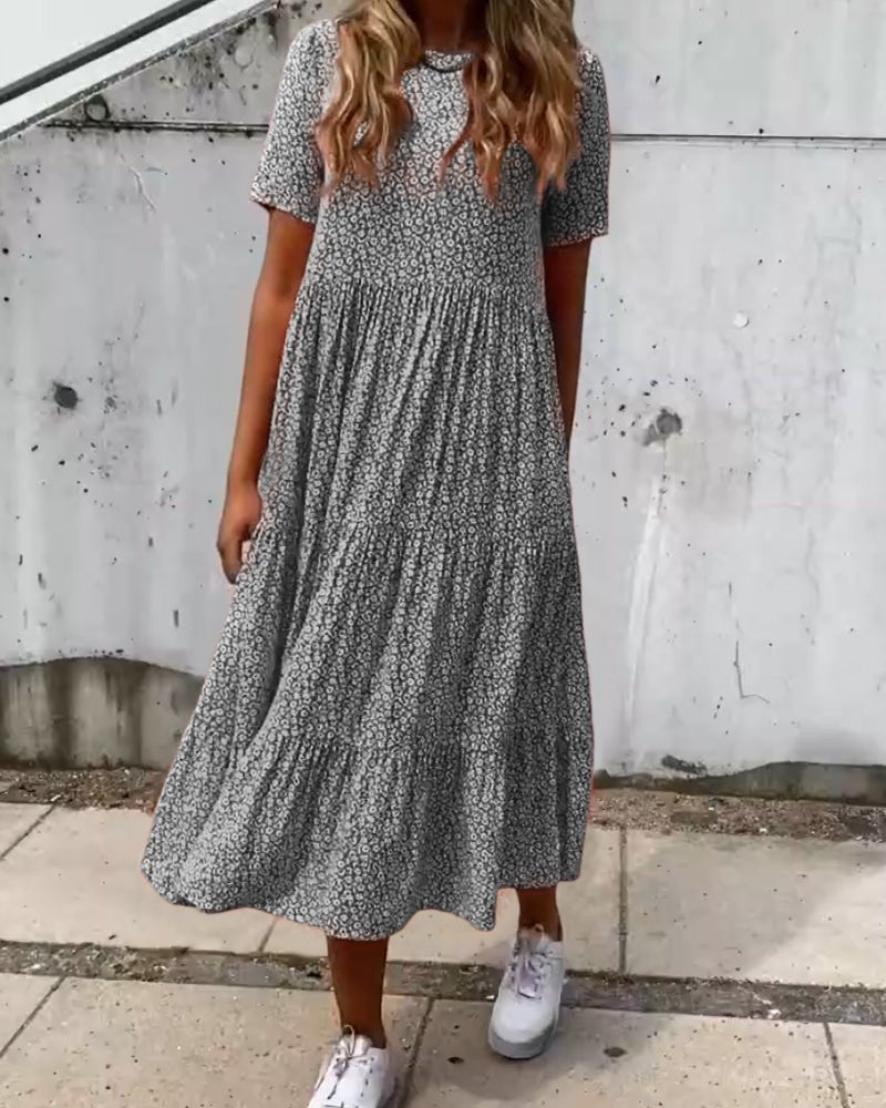 LM | Mira |Floral midi dress