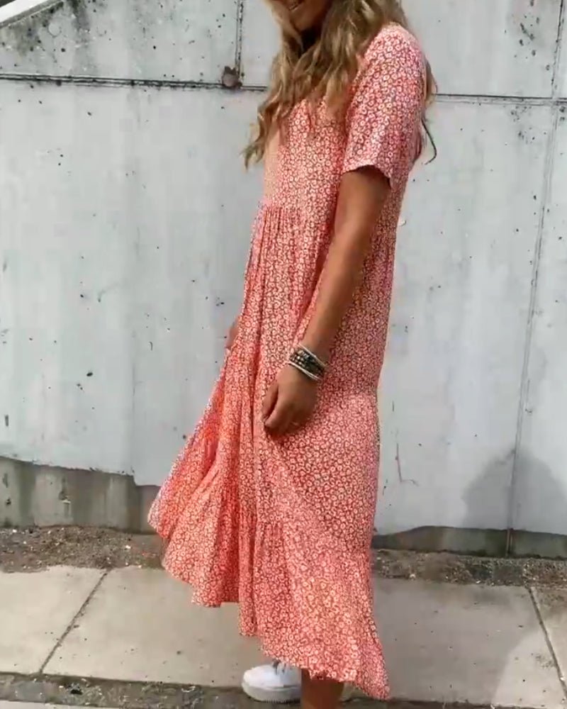 LM | Mira |Floral midi dress