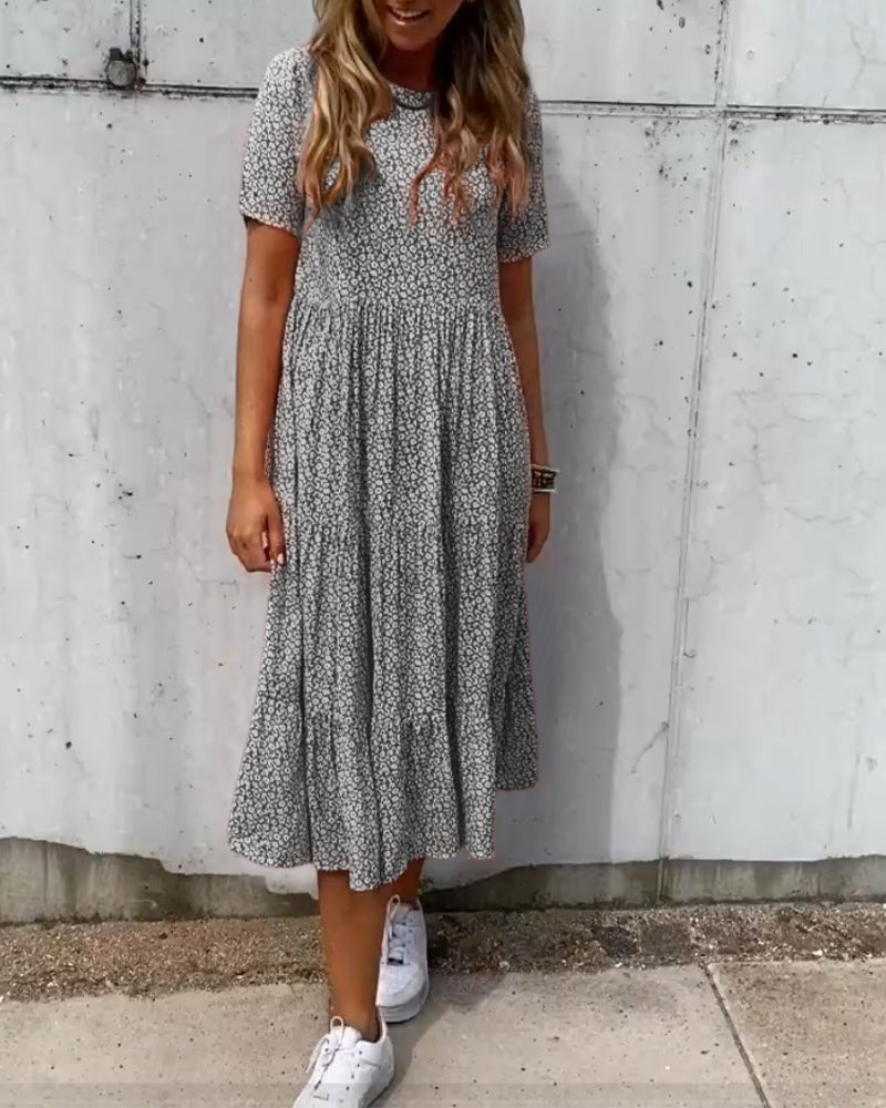 LM | Mira |Floral midi dress