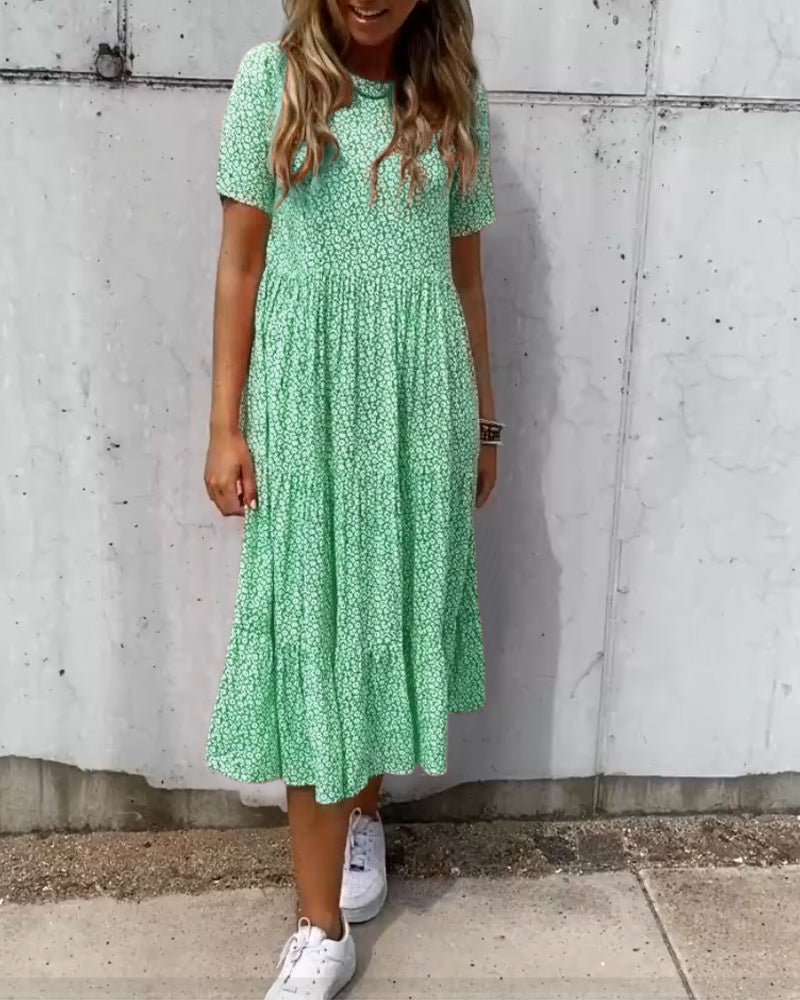LM | Mira |Floral midi dress