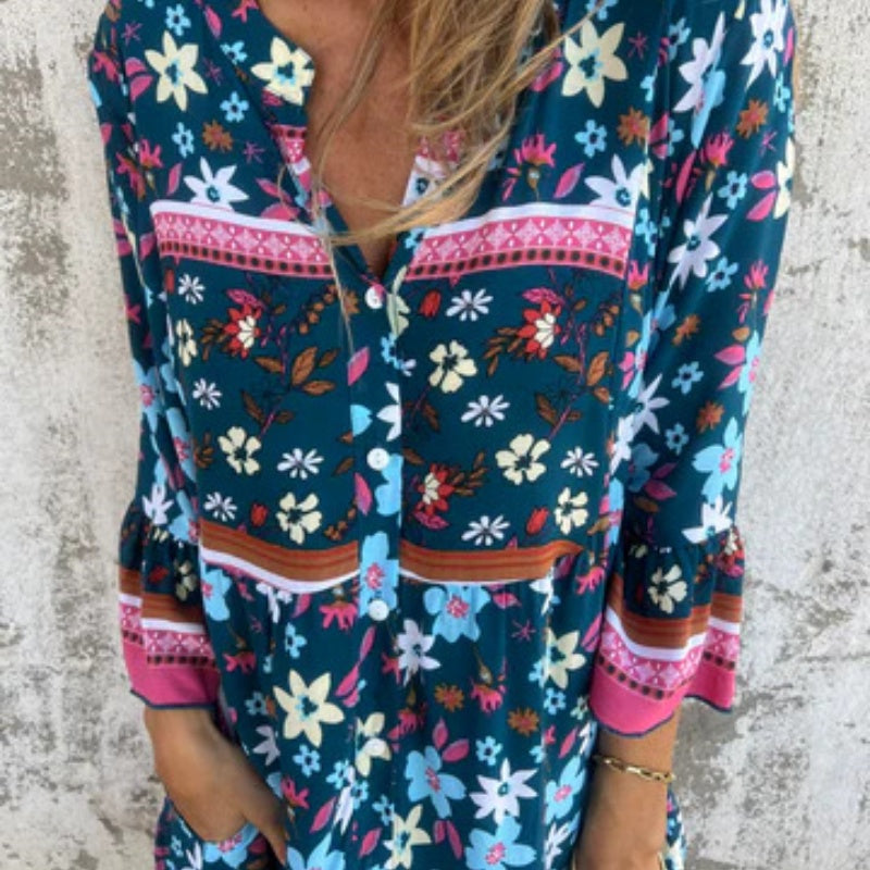 LM | Luxe Floral Maxi Dress