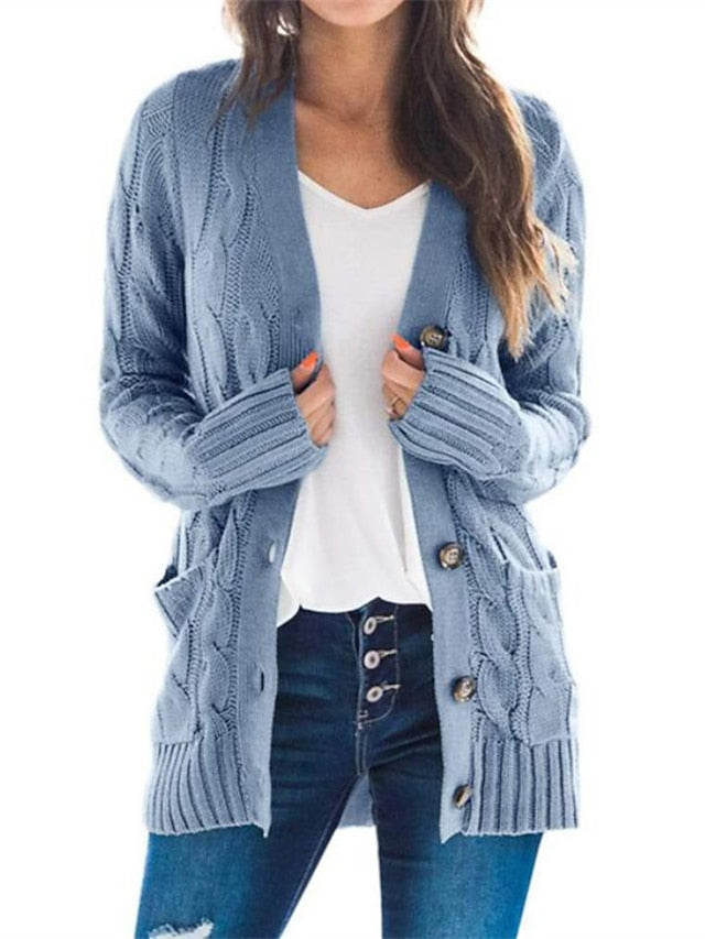LM | Relaxed and timeless winter cardigan