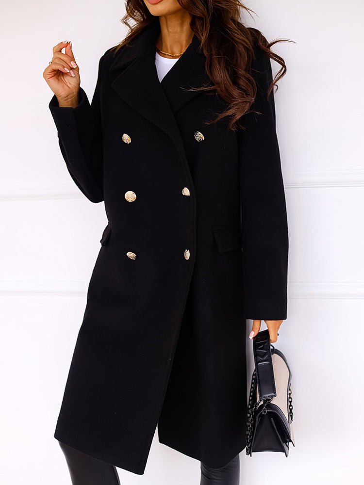 LM | Fashionable and minimalist coat