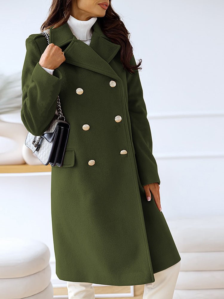 LM | Fashionable and minimalist coat