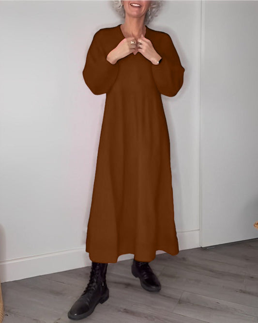 LM | elegant maxi dress for women