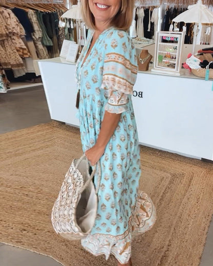 LM | Boho-chic maxi dress