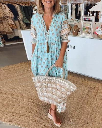 LM | Boho-chic maxi dress