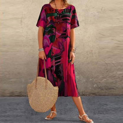 LM | Effortless off-the-shoulder maxi dress