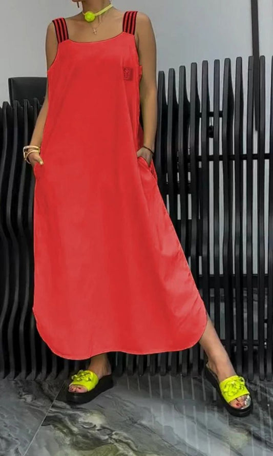 LM | Vibrating maxi dress