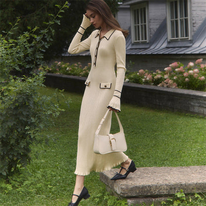 LM | Rib knit maxi dress