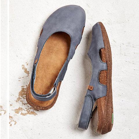 TS | Sandals with sling-back straps