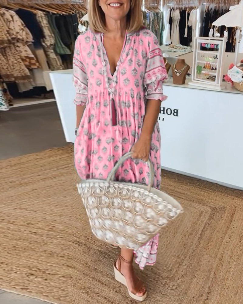 LM | Boho-chic maxi dress