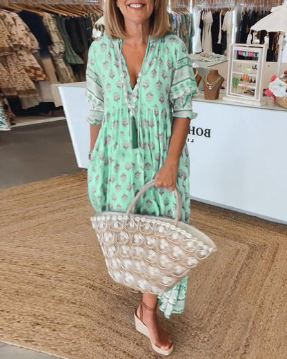 LM | Boho-chic maxi dress