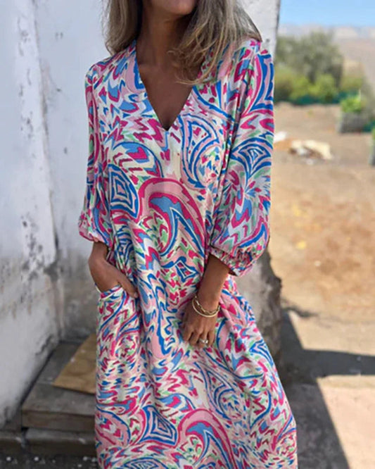 LM | Bohème maxi dress