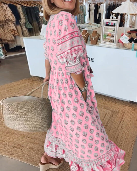 LM | Boho-chic maxi dress