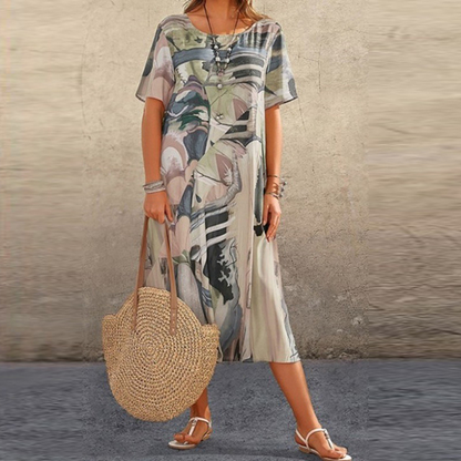 LM | Effortless off-the-shoulder maxi dress