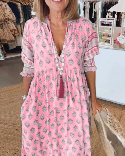 LM | Boho-chic maxi dress