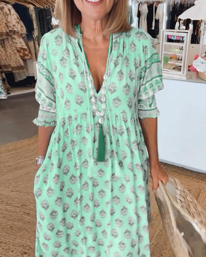 LM | Boho-chic maxi dress