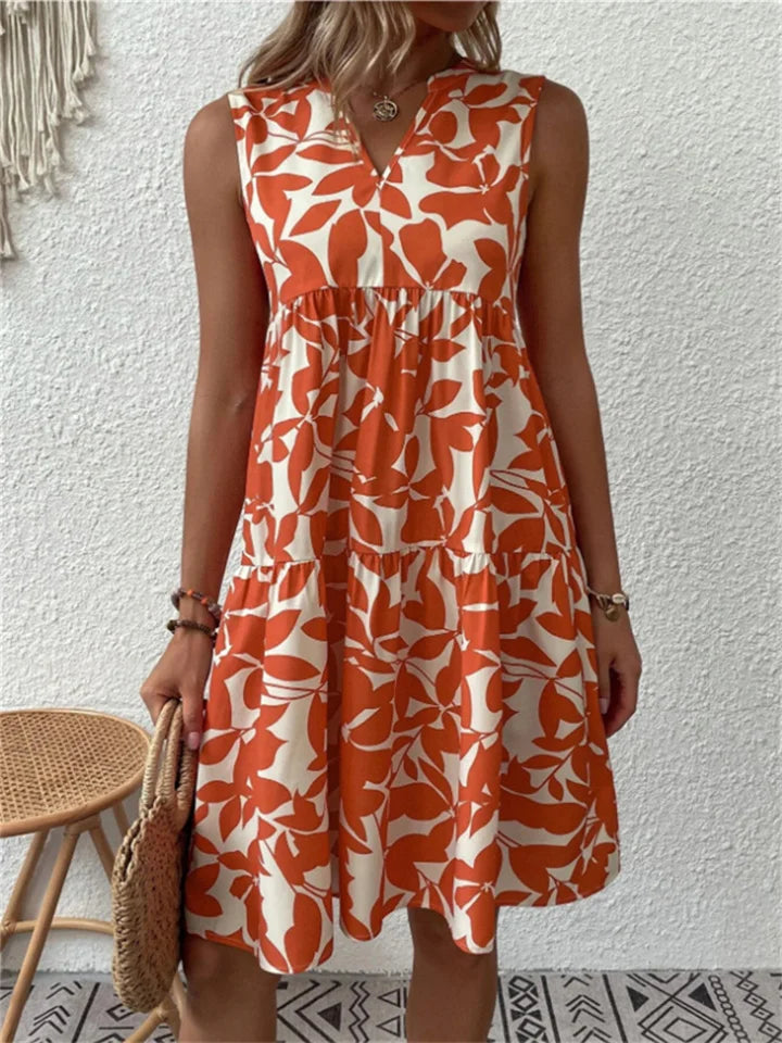 LM | floral midi dress for women
