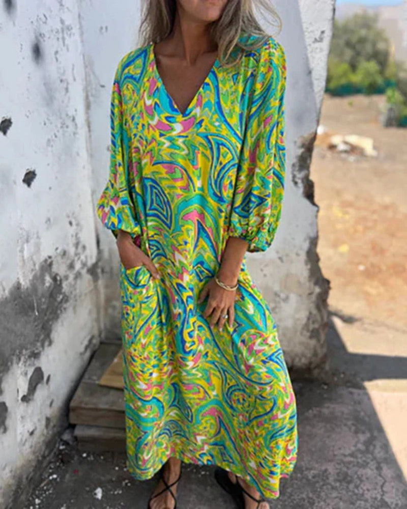 LM | Bohème maxi dress