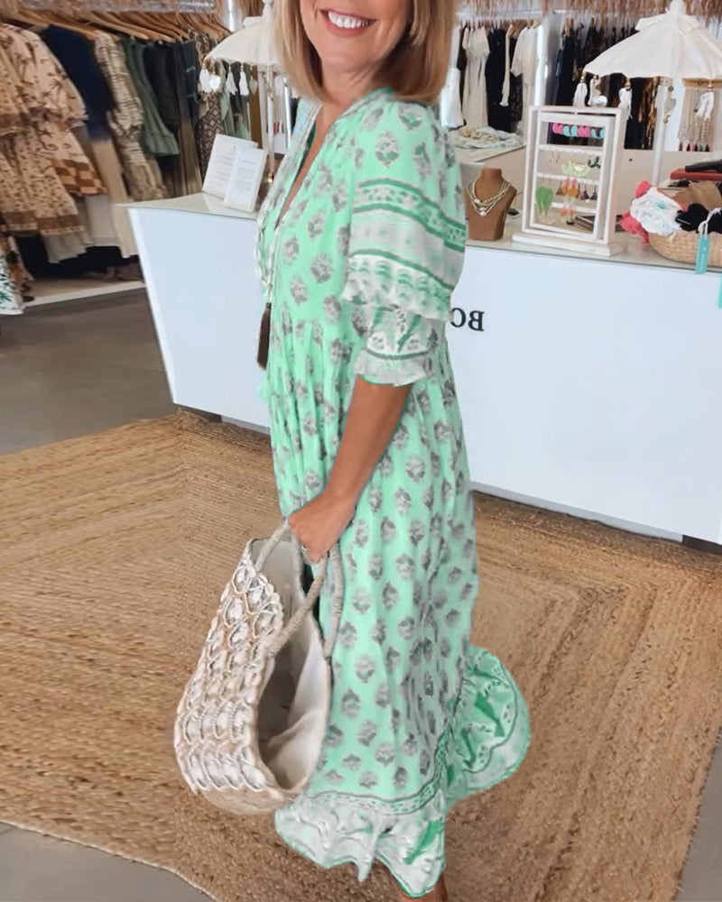 LM | Boho-chic maxi dress