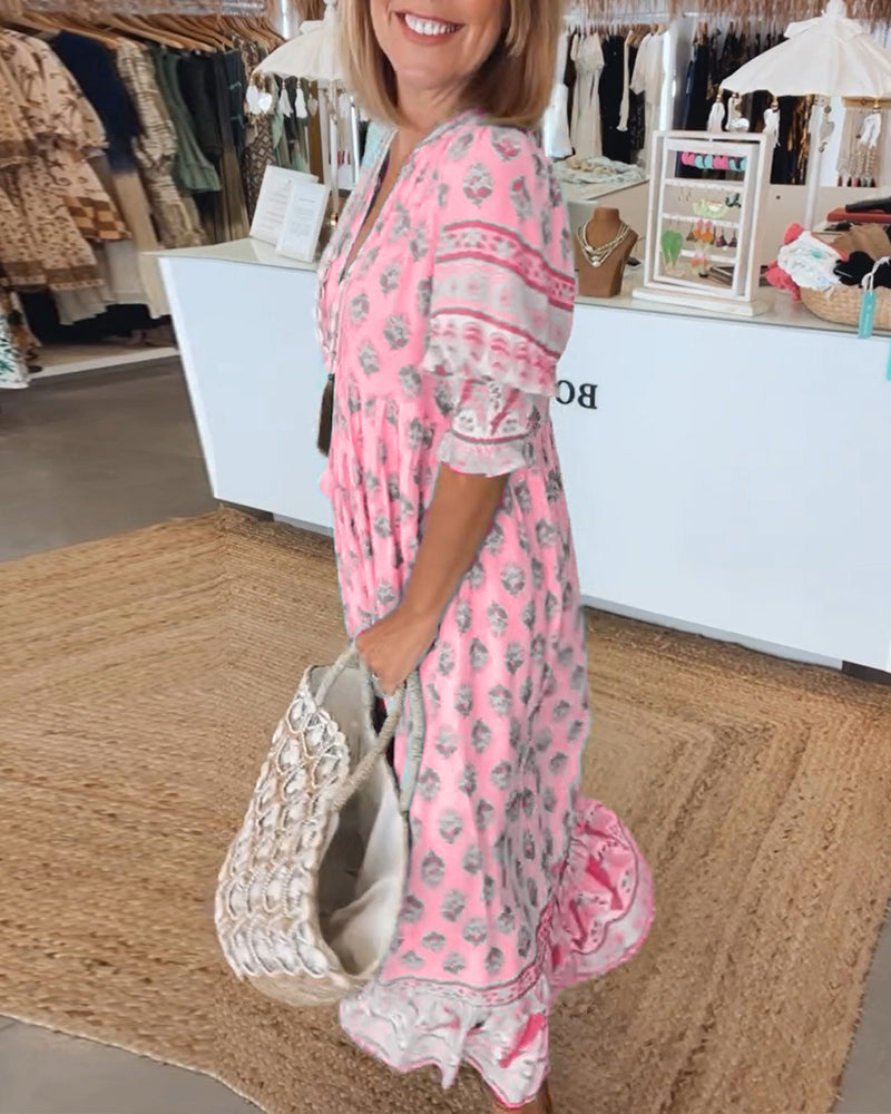 LM | Boho-chic maxi dress