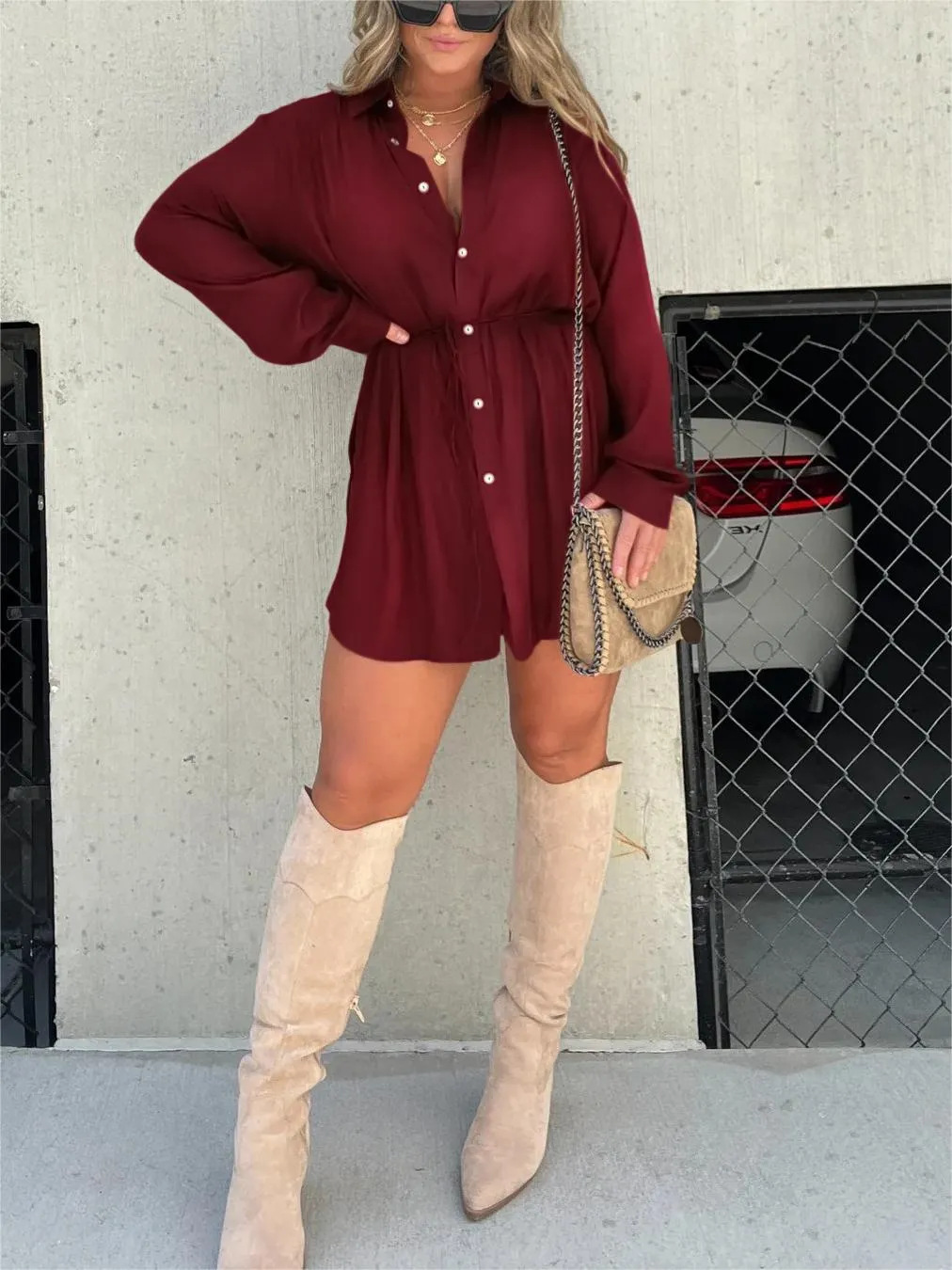 LM | Chic Romper dress