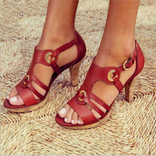 LM | | Comfortable sandals with high heels