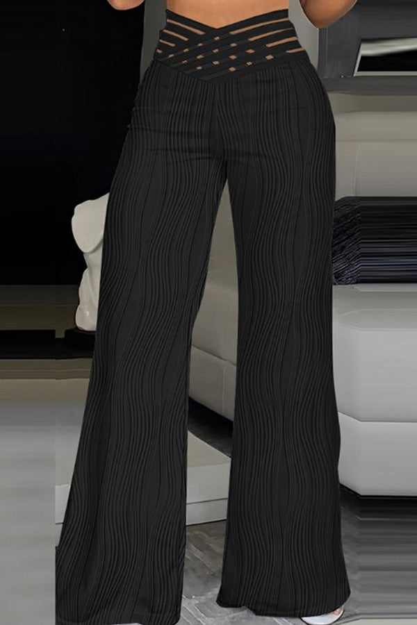LM | Casual Callings Drawstring Waist Pocketed Oversized Cargo Pants