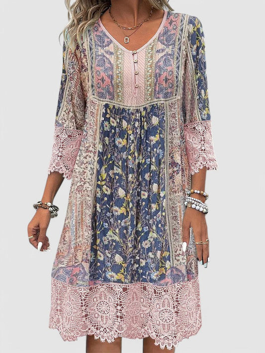 LM | Timeless lace midi dress