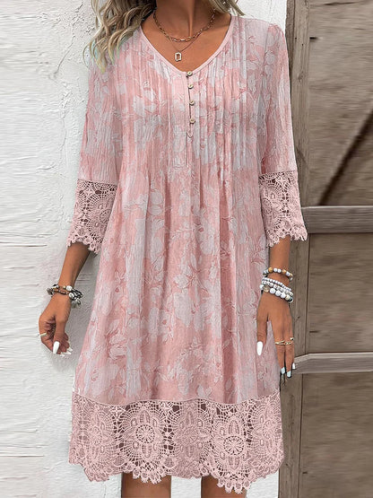 LM | Timeless lace midi dress