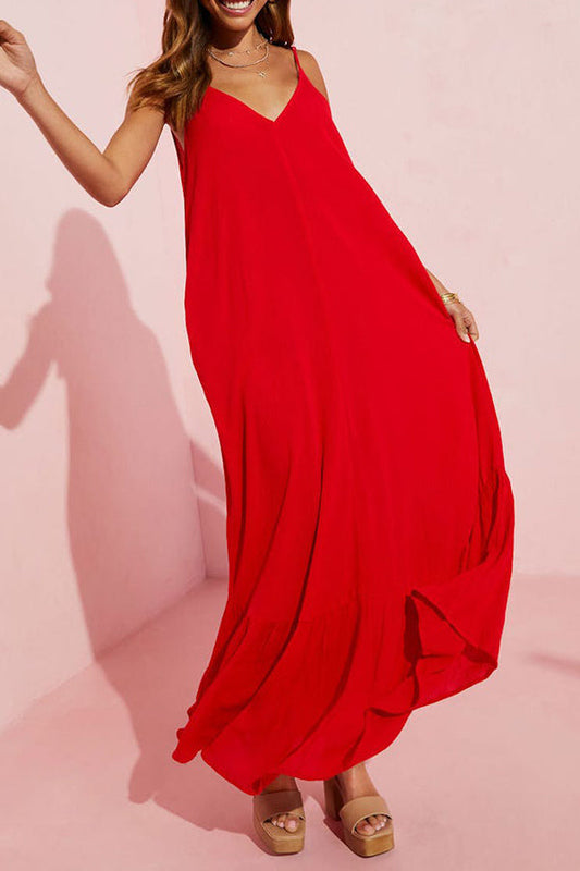 LM | KIMONIE Monochrome maxi dress with pocket