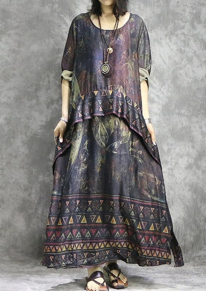 LM | Beautiful with wide leg pants silk clothing women stylish shirts red prints tunic dress summer two pieces