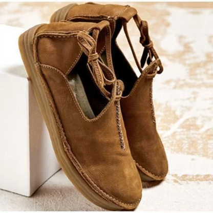 TS | Casual vintage loafers with laces