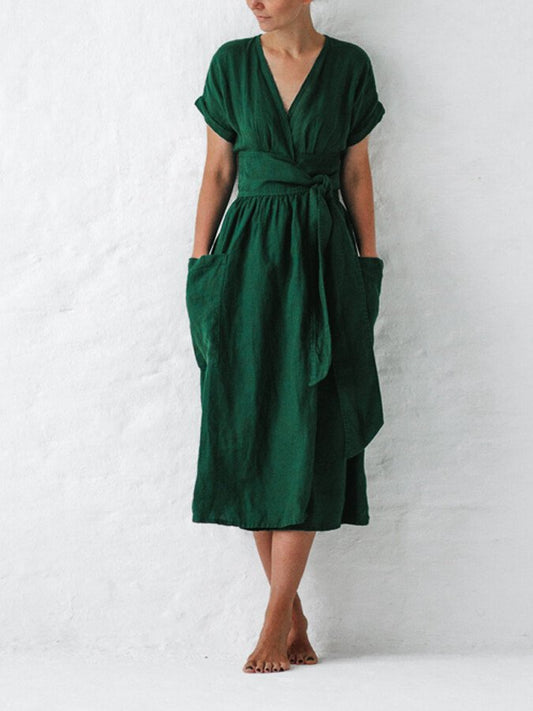 LM | elegant midi dress for women
