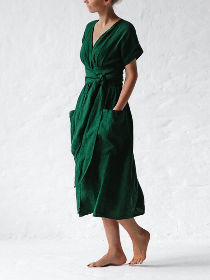 LM | elegant midi dress for women