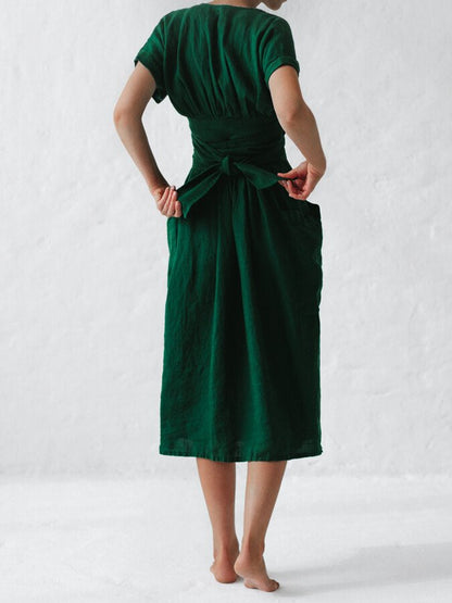 LM | elegant midi dress for women