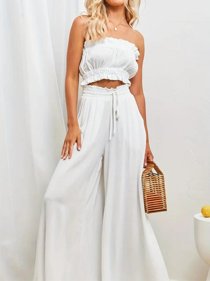 LM | Women's pants with high waist