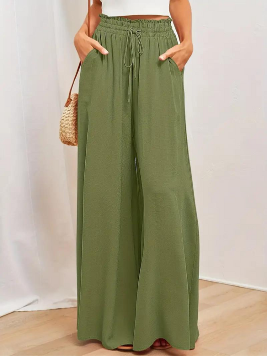 LM | Women's pants with high waist