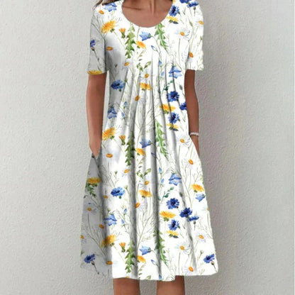 LM | Elegant cotton dress