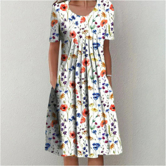 LM | Elegant cotton dress