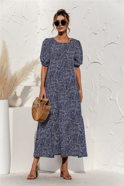 LM | Gingham midi dress for every day
