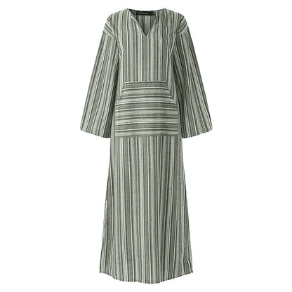 LM | Striped maxi dress