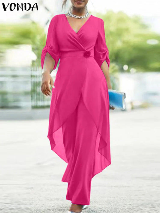 LM | Casual pantsuit for women