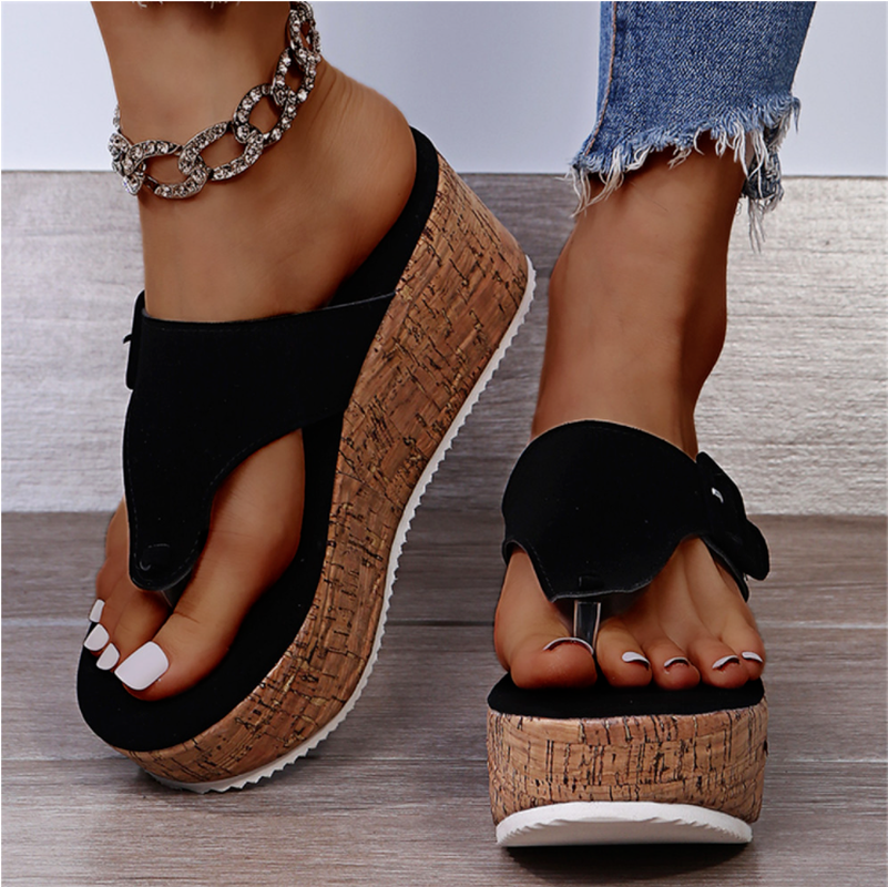 LM | Platform wedge sandal