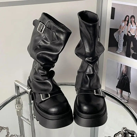 Sleek and Supportive Orthopedic Boots